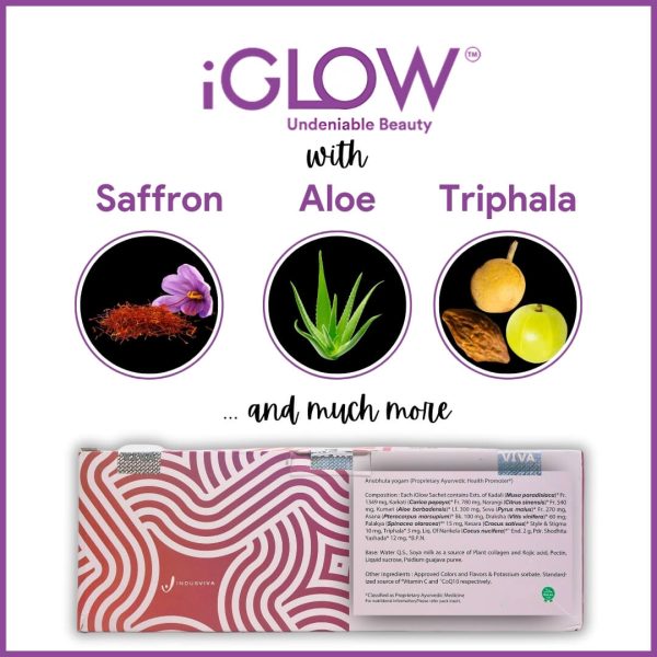 IndusViva iGlow - Ayurvedic Supplements for Glowing Skin